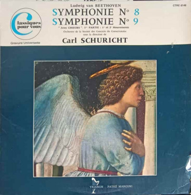Disc vinil, LP. Les Neuf Symphonies - Vol. 6 - Symphonie No. 8. Symphonie No. 9 Avec Ch&amp;oelig;urs 1ere Partie-Ludwig foto