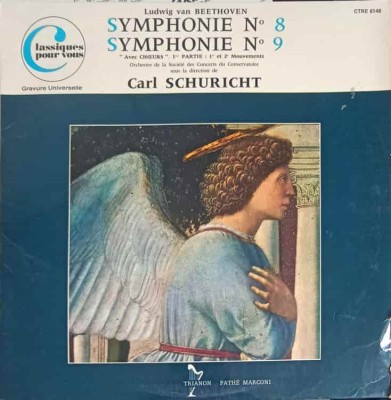 Disc vinil, LP. Les Neuf Symphonies - Vol. 6 - Symphonie No. 8. Symphonie No. 9 Avec Ch&amp;oelig;urs 1ere Partie-Ludwig foto