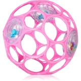 Oball Rattle jucărie zornăitoare 0 m+ Dark pink 1 buc