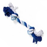 Jucărie din Sfoară pentru C&acirc;ini, 100% Bumbac, Multicolor, Lungime 30cm, Lățime 6cm, Oem