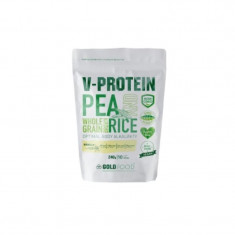 Gold Nutrition Pudra Proteica Vegetala V-protein Vanilie, 240g