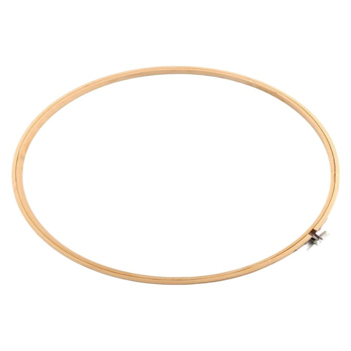 Gherghef broderie din bambus Crisalida, diametru 33 cm