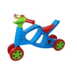 Cumpara ieftin Minibike Doloni Albastru/Rosu, Sunete si Lumini, 2+, Max 30kg, Jucarie Gradina, 57cm