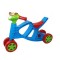 Minibike Doloni cu sunete si lumini albastru cu rosu