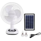 Cumpara ieftin Ventilator cu panou solar, priza 220V, 30cm diametru, USB, 10W, oscilator,