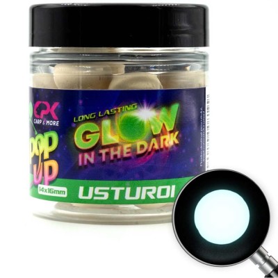 Pelete Flotante CPK Feeder Glow in the Dark, Usturoi, 14/16mm foto