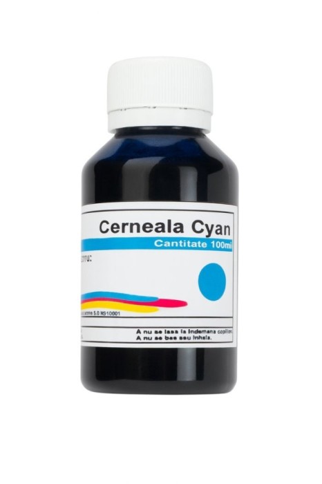 Cerneala refill reumplere cartuse Canon CL-546 CL-546XL Cyan 100ml