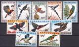 Rwanda 1967 fauna pasari MI 249-258 MNH