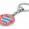 Breloc cheie inox compatibil echipa BAYERN Munchen EV multicolor