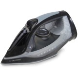 Fier de calcat Esperanza Satin, EHI011, fara fir, 2600W, ceramica, Negru