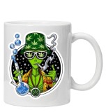 Cana alba personalizata Extraterestru 1, INOVATIX&reg;. 330ml