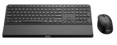 Kit Philips SPT6607, wireless, 2.4GHz + Bluetooth 3.0/5.0, 104 taste, foto