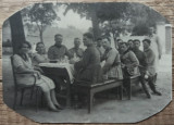 Generalul Georgescu Pion cu elevi militari, perioada interbelica// fotografie