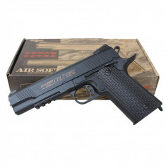 OFERTA UNICA! PISTOL AIRSOFT METALIC REPLIK COLT K35,PUTERE MARE,CALIBRU 6MM. foto