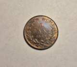 5 Bani 1867 Watt Piesa de Colectie - Detalii Superbe