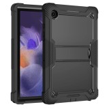 Husa pentru Samsung Galaxy Tab A8 10.5 (2021) + Folie - Techsuit Rugged TabShell - Black