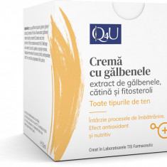 Crema cu galbenele Q4U, 50ml, Tis Farmaceutic