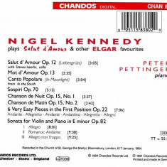 Nigel Kennedy plays Salut d'Amour & other Elgar Favourites | Edward Elgar, Nigel Kennedy, Peter Pettinger