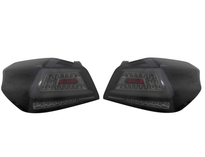 Set stopuri, lampa spate SUBARU WRX/STI (GP/GJ), 01.2014-2019, partea stanga, dynamic indicator; LED; crom, fumuriu; TUNING,