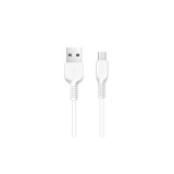 HOCO Flash X20 cablu de date USB la Micro-USB-Lungime 1 Metru-Culoare Alb