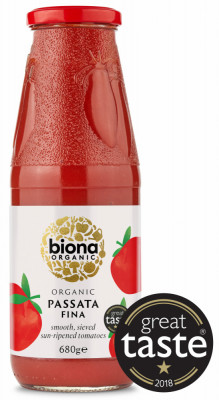 Pasatta fina bio 680g Biona foto