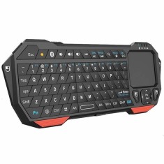 Tastatura Wireless Techstar?, Bluetooth, Scroll, TouchPad, Controller, Mouse, Iluminata foto