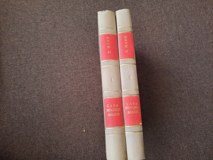 Thomas Mann - Casa Buddenbrook (2 volume) LEGATA DE LUX