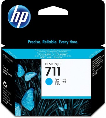 Cartus Original HP 711 CZ130A Cyan 30ml T120 T125 T130 T520 T525 T530 foto