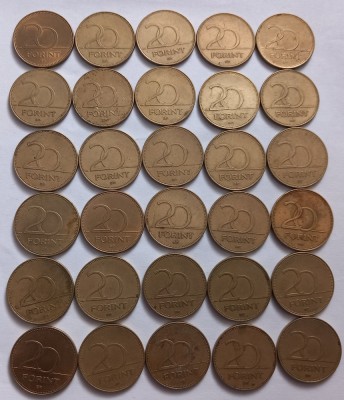 Ungaria, Lot 20 Forint foto
