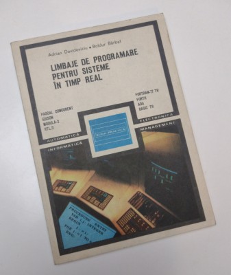 Limbaje de programare pentru sisteme in timp real - A. Davidoviciu foto