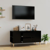 Comodă TV, negru, 102x44,5x50 cm, lemn prelucrat, vidaXL