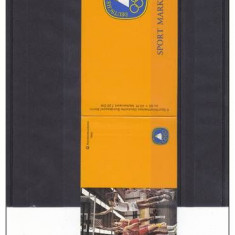 GERMANIA - BERLINUL DE VEST - 1985 SPORT CARNET STAMPILAT STAMPILA SPECIALA