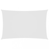 Cumpara ieftin Panza parasolar, alb, 2,5x5 m, tesatura oxford, dreptunghiular