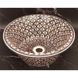 Lavoar Pentru Baie Antonia Black 40 x 40 x 16 cm