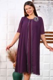 Cumpara ieftin Rochie de ocazie Faro Mov - 58Marimea