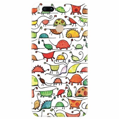 Husa silicon pentru Xiaomi Mi A1, Dino foto