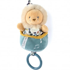 Doudou Gift Set Soft Toy with Music Box jucărie de pluș cu melodie Lion 1 buc