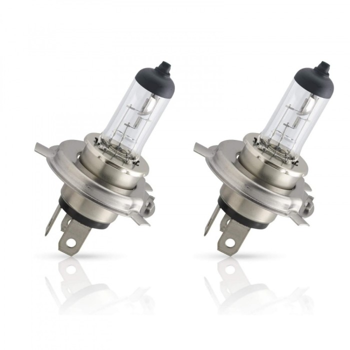 Pachet 2 Becuri Far H4 P43T 60 55W 12V Vision Plus Philips