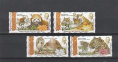 Tonga 2016-Fauna,Animale din India,serie 4 valori,MNH,Mi.2074-2077 foto