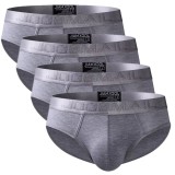 Cumpara ieftin Set 4 perechi de chiloti pentru barbati, CH032, Gri