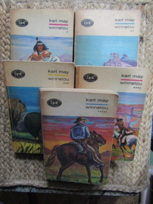 Karl May - Winnetou (5 volume)