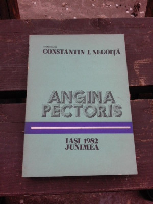 ANGINA PECTORIS - CONSTANTIN I. NEGOITA foto