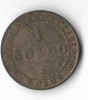 Moneda 1 soldo 1867 - Vatican, Europa, Cupru-Nichel