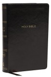 NKJV, Reference Bible, Compact Large Print, Imitation Leather, Black, Red Letter Edition, Comfort Print