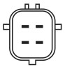 BOSCH 0 986 AG2 204 Sonda Lambda