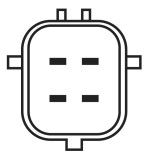 BOSCH 0 986 AG2 204 Sonda Lambda