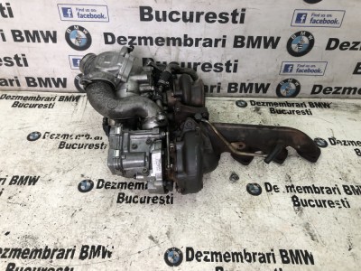 Turbina mare sau mica, biturbo BMW F10,F01,X5 535d 4.0d 306cp N57 foto