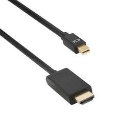 Cablu mini DisplayPort - HDMI DeTech, 5M, tata, calitate deosebita foto