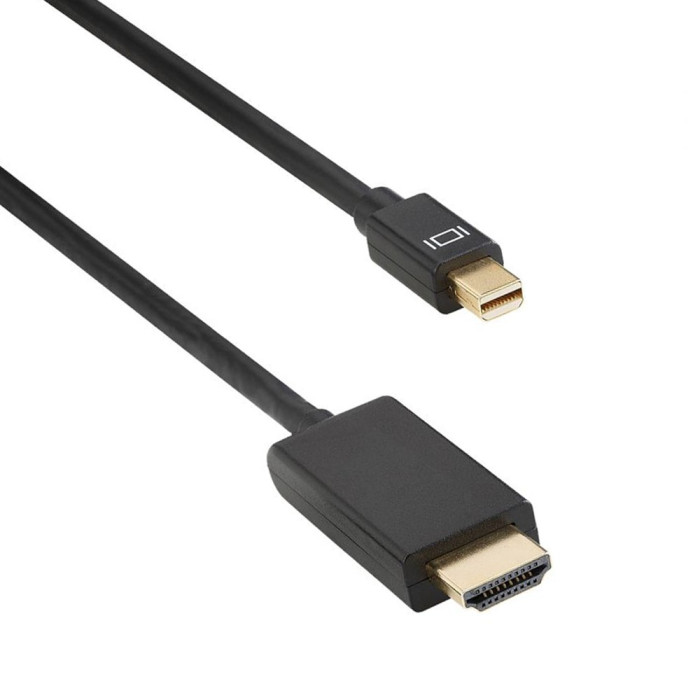 Cablu mini DisplayPort - HDMI DeTech, 3m, tata, calitate deosebita