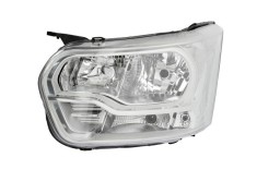 Far Ford Transit, 01.2014-05.2016, fata, Stanga, cu daytime running light; H15+H7+PY21W+W5W; electric; silver, BestAutoVest